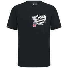 USMNT Levelwear Focal Blasted T-Shirt Black