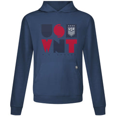 USWNT Levelwear Relay Full On Pullover Hoodie Navy