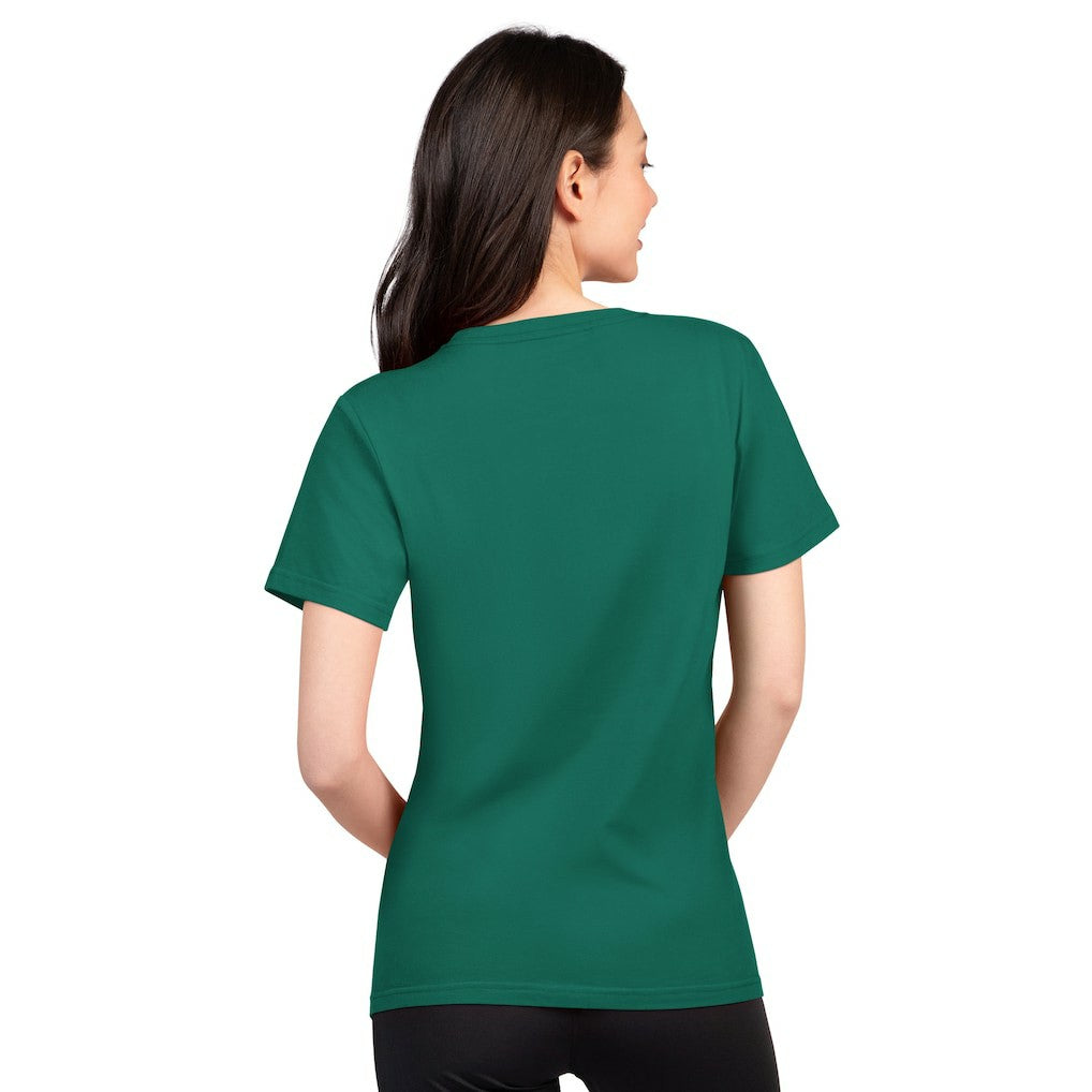 New York Jets G-III 4Her by Carl Banks Women's Super-Slim Lightweight Winning Crew T-Shirt - Green - NFL