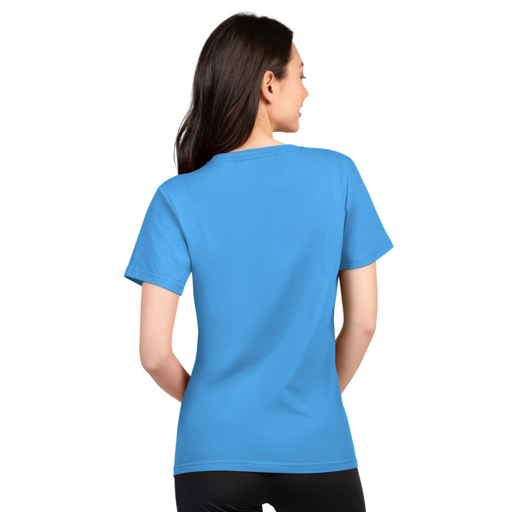 Tennessee Titans G-III 4Her by Carl Banks Women's Super-Slim Lightweight Winning Crew T-Shirt - Light Blue - NFL