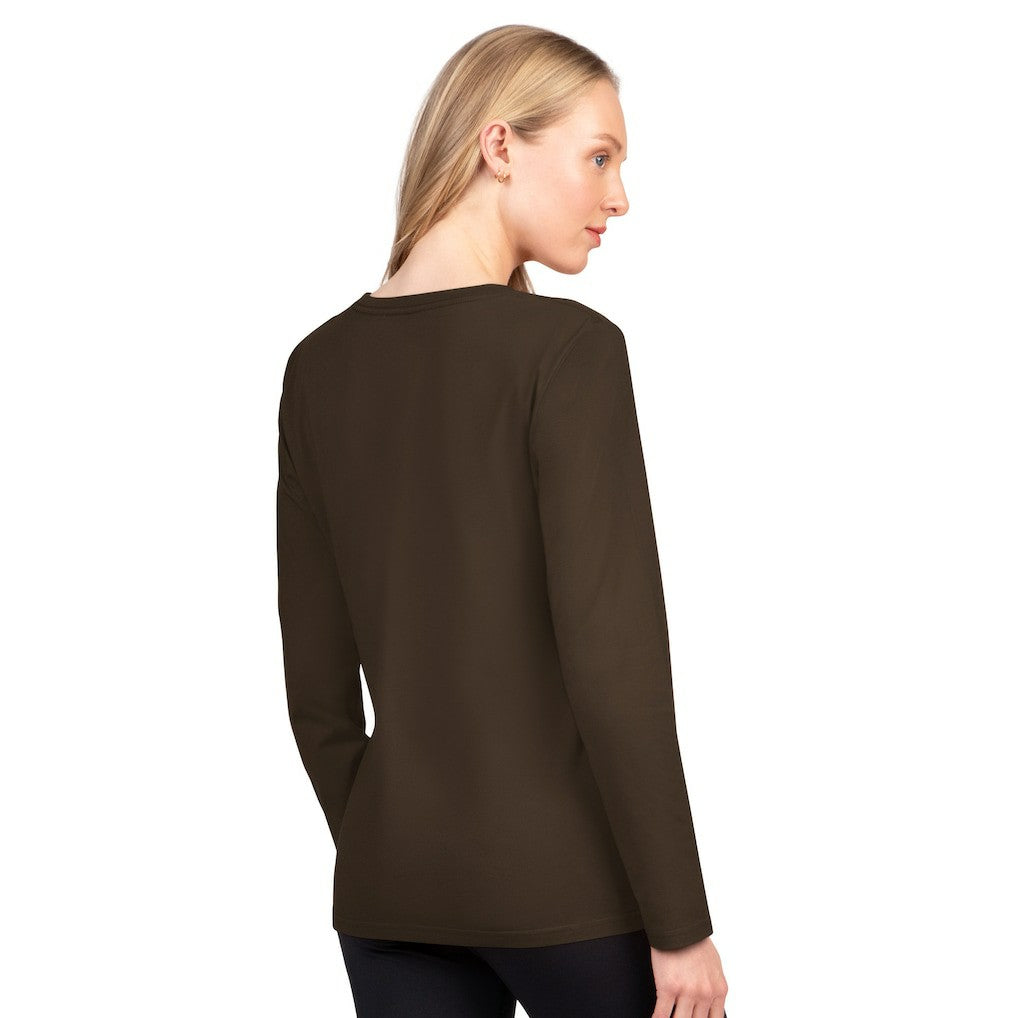 Cleveland Browns G-III 4Her by Carl Banks Women's Best Play Long Sleeve T-Shirt - Brown - NFL