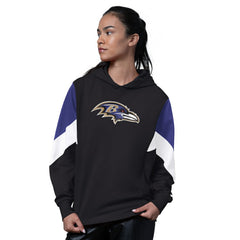 Baltimore Ravens Starter Women's Scrimmage Hoodie - Black - NFL