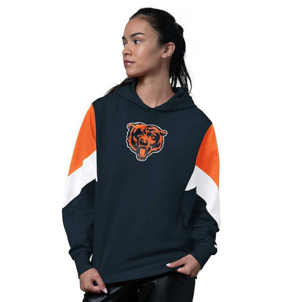 Chicago Bears Starter Women's Scrimmage Hoodie - Navy - NFL