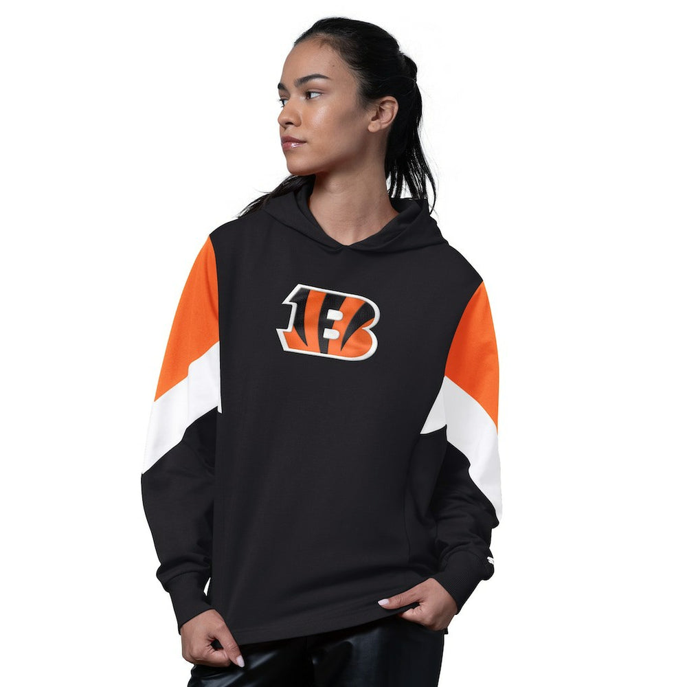 Cincinnati Bengals Starter Women's Scrimmage Hoodie - Black - NFL