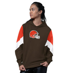 Cleveland Browns Starter Women's Scrimmage Hoodie - Brown - NFL