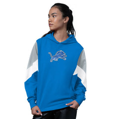 Detroit Lions Starter Women's Scrimmage Hoodie - Blue - NFL