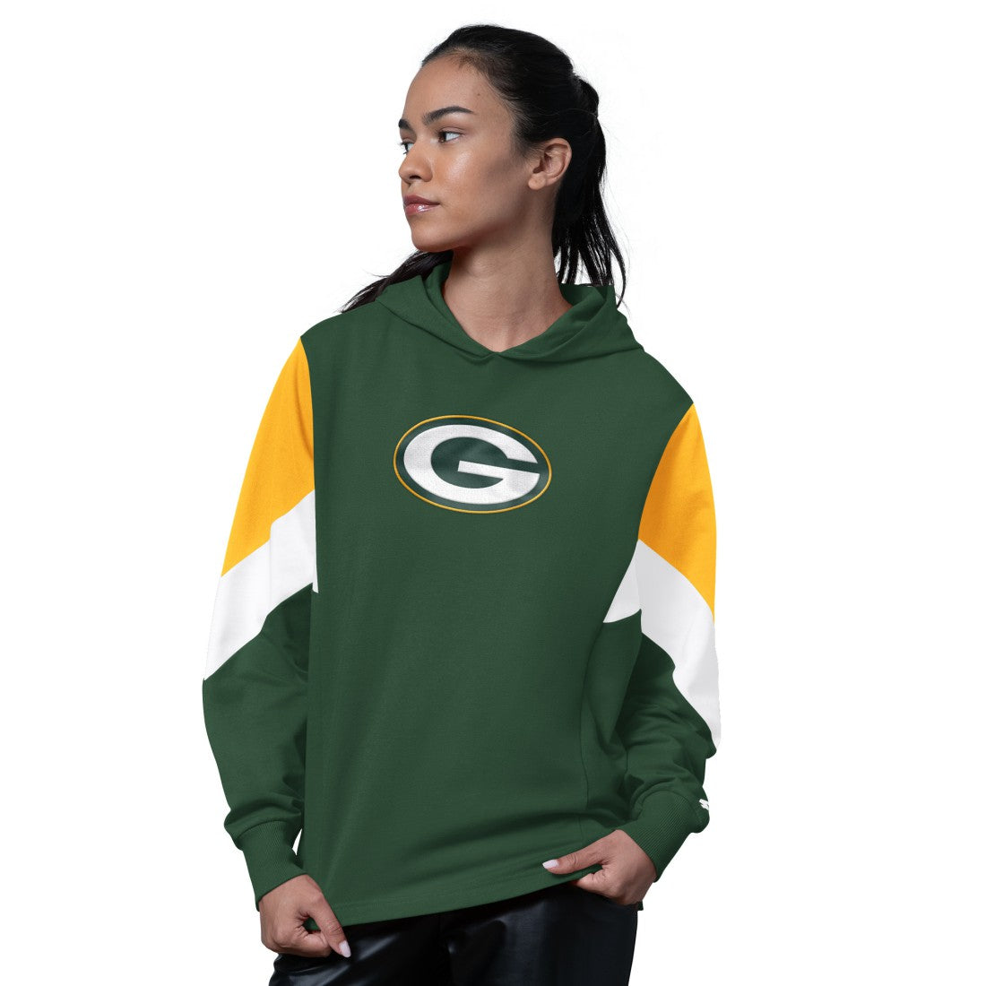 Green Bay Packers Starter Women's Scrimmage Hoodie - Green - NFL