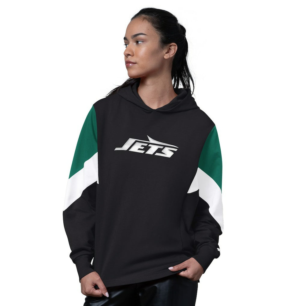 New York Jets Starter Women's Scrimmage Hoodie - Black - NFL