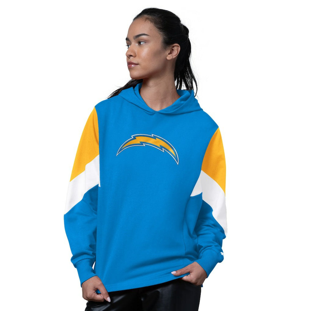 Los Angeles Chargers Starter Women's Scrimmage Hoodie - Powder Blue - NFL
