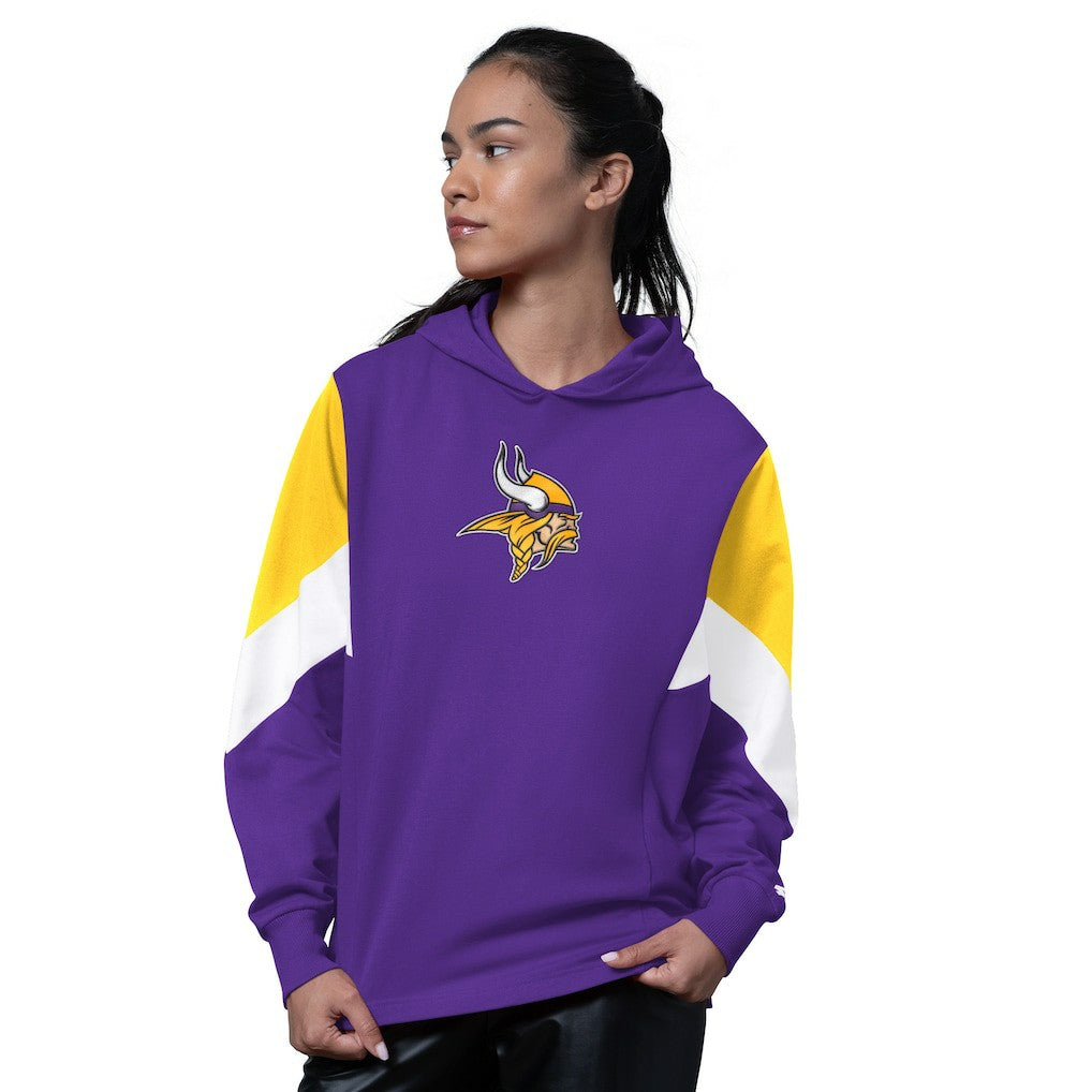 Minnesota Vikings Starter Women's Scrimmage Hoodie - Purple - NFL