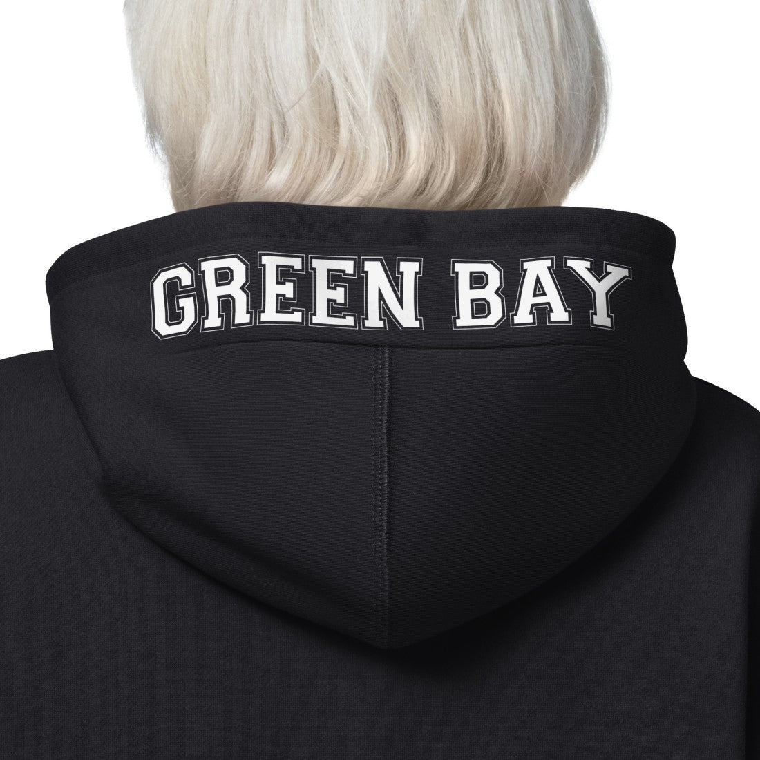 Green Bay Packers Starter Women's 4th Down Full-Zip Hoodie - Black - NFL