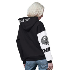 Kansas City Chiefs Starter Women's 4th Down Full-Zip Hoodie - Black - NFL