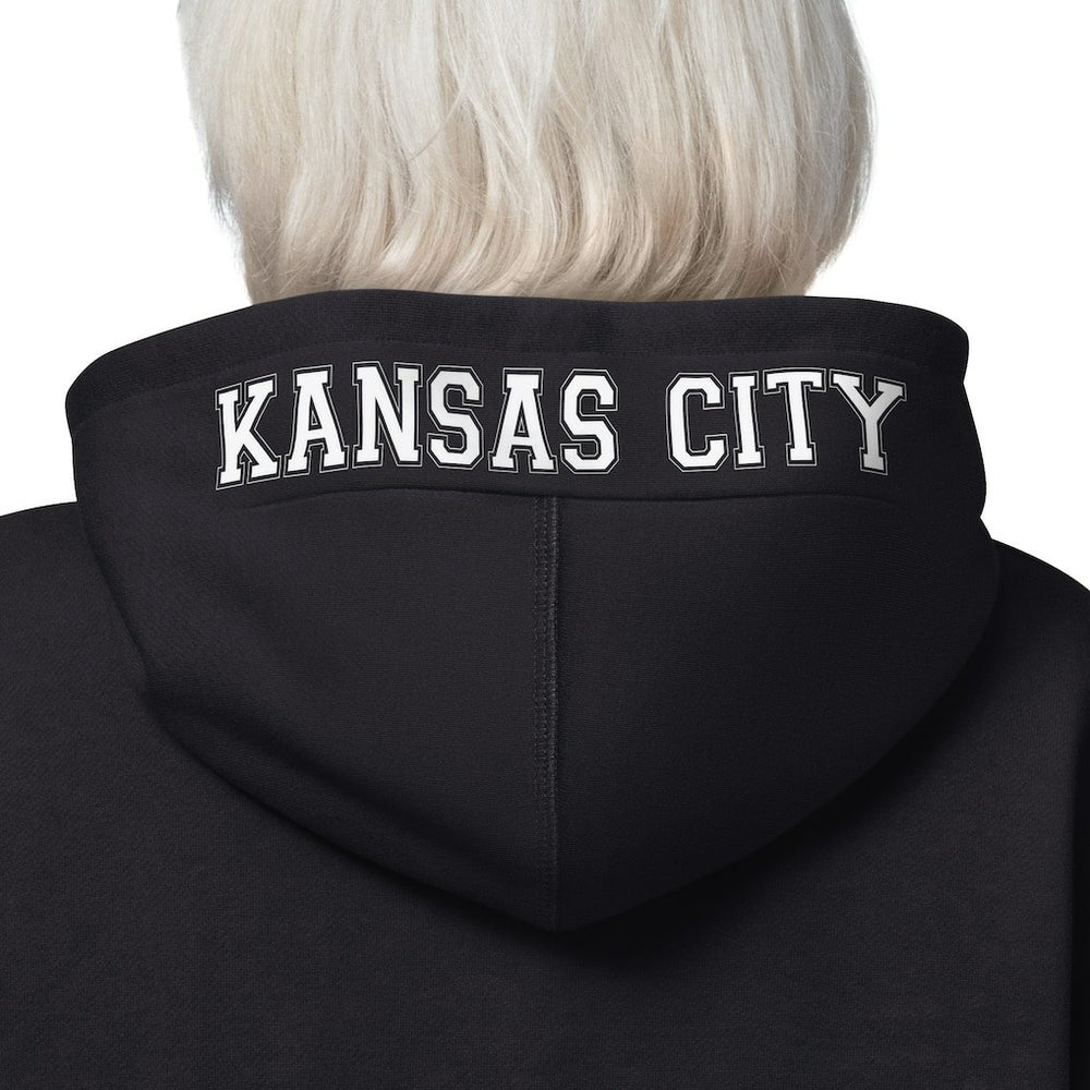 Kansas City Chiefs Starter Women's 4th Down Full-Zip Hoodie - Black - NFL