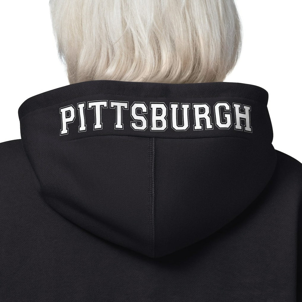 Pittsburgh Steelers Starter Women's 4th Down Full-Zip Hoodie - Black - NFL