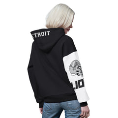 Detroit Lions Starter Women's 4th Down Full-Zip Hoodie - Black - NFL