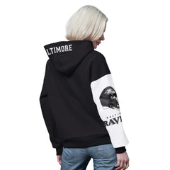 Baltimore Ravens Starter Women's 4th Down Full-Zip Hoodie - Black - NFL