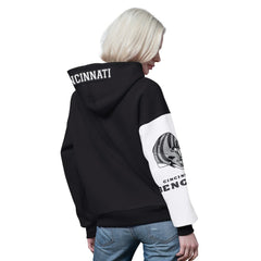 Cincinnati Bengals Starter Women's 4th Down Full-Zip Hoodie - Black - NFL