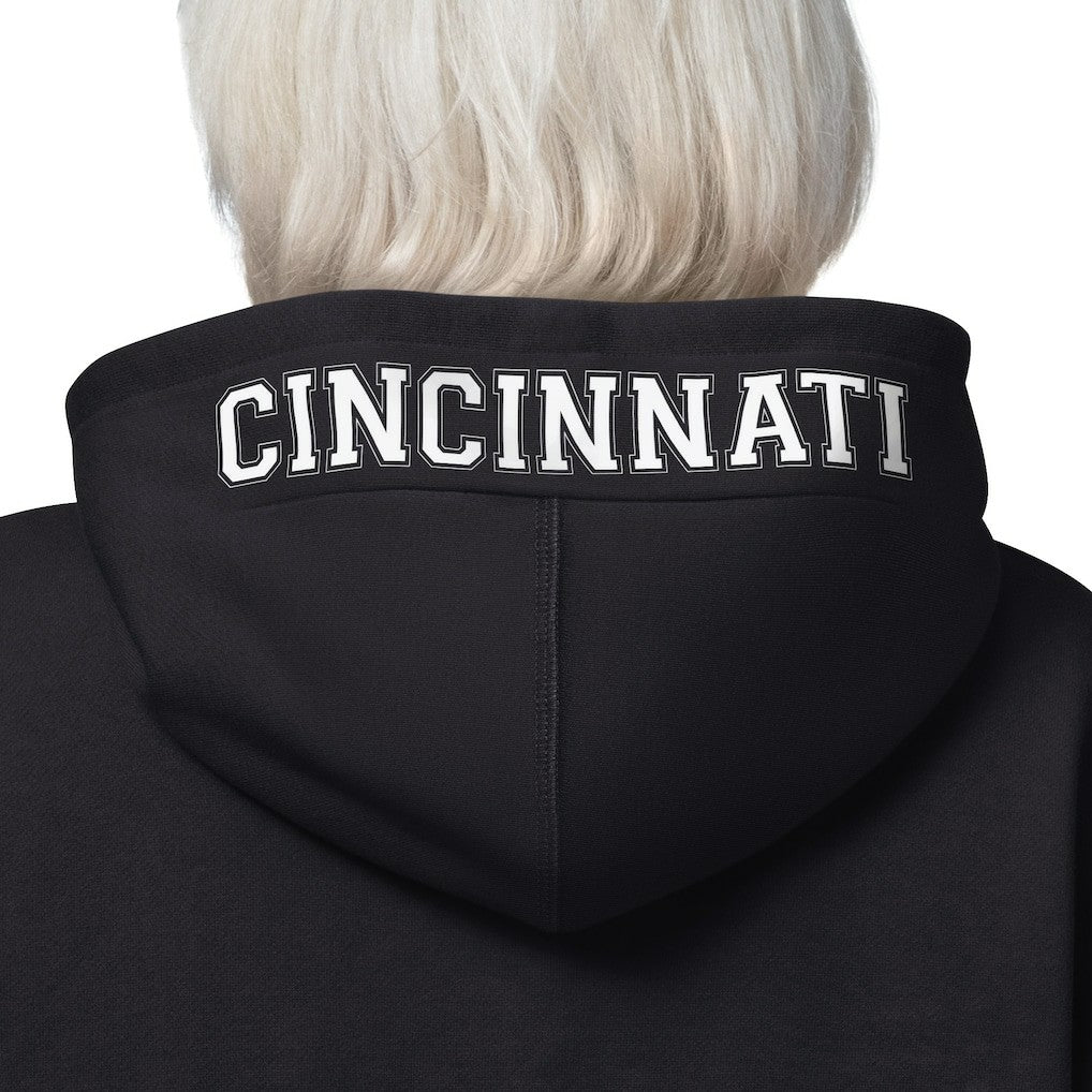 Cincinnati Bengals Starter Women's 4th Down Full-Zip Hoodie - Black - NFL