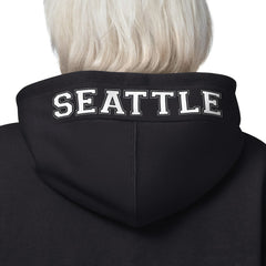 Seattle Seahawks Starter Women's 4th Down Full-Zip Hoodie - Black - NFL