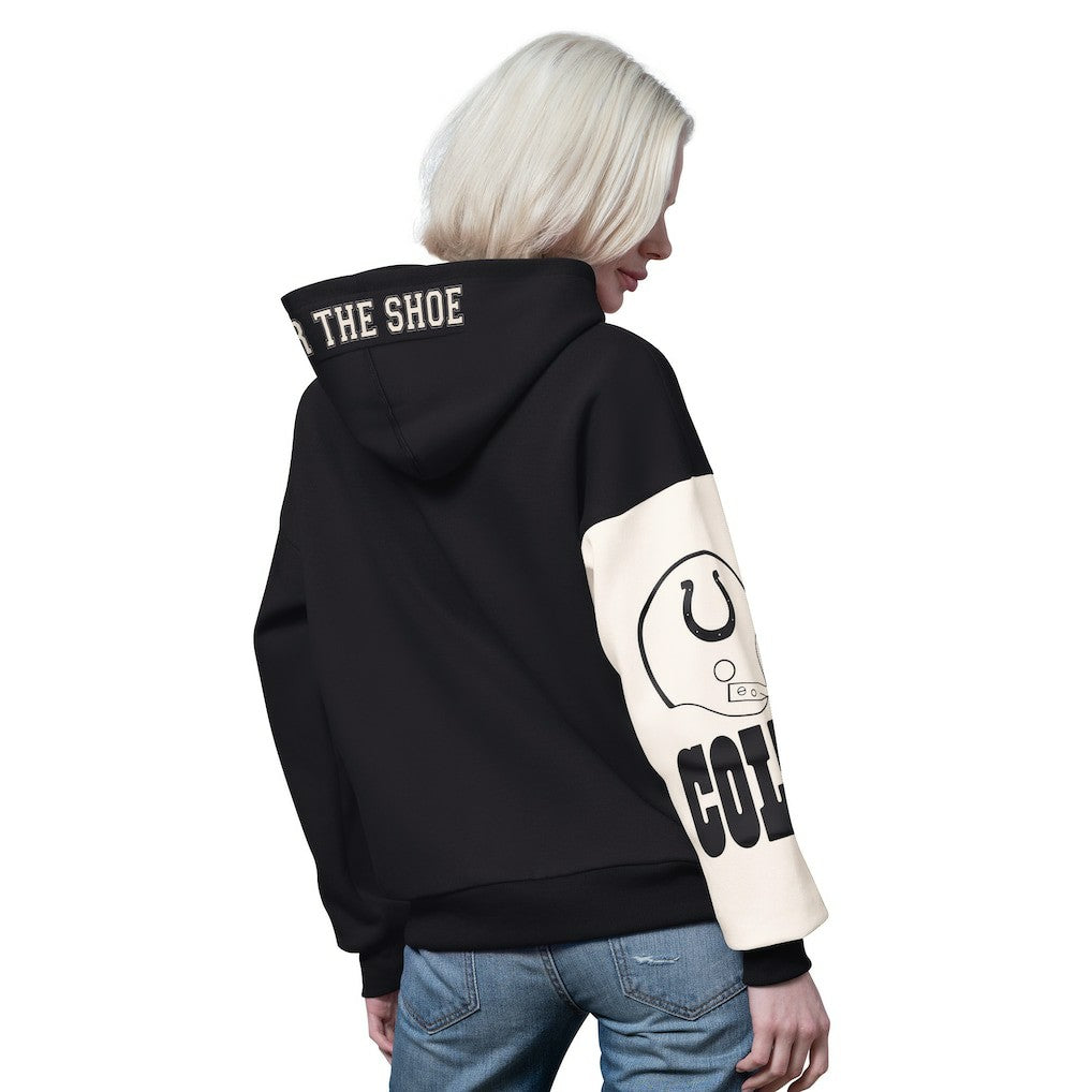 Indianapolis Colts Starter Women's 4th Down Full-Zip Hoodie - Black - NFL