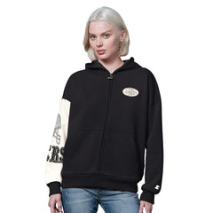 San Francisco 49ers Starter Women's 4th Down Full-Zip Hoodie - Black - NFL
