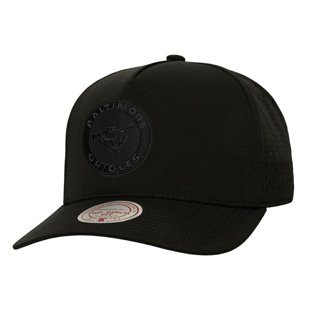 Baltimore Orioles Mitchell & Ness Perfect Icon Pro Pinch Snapback Hat Outlet