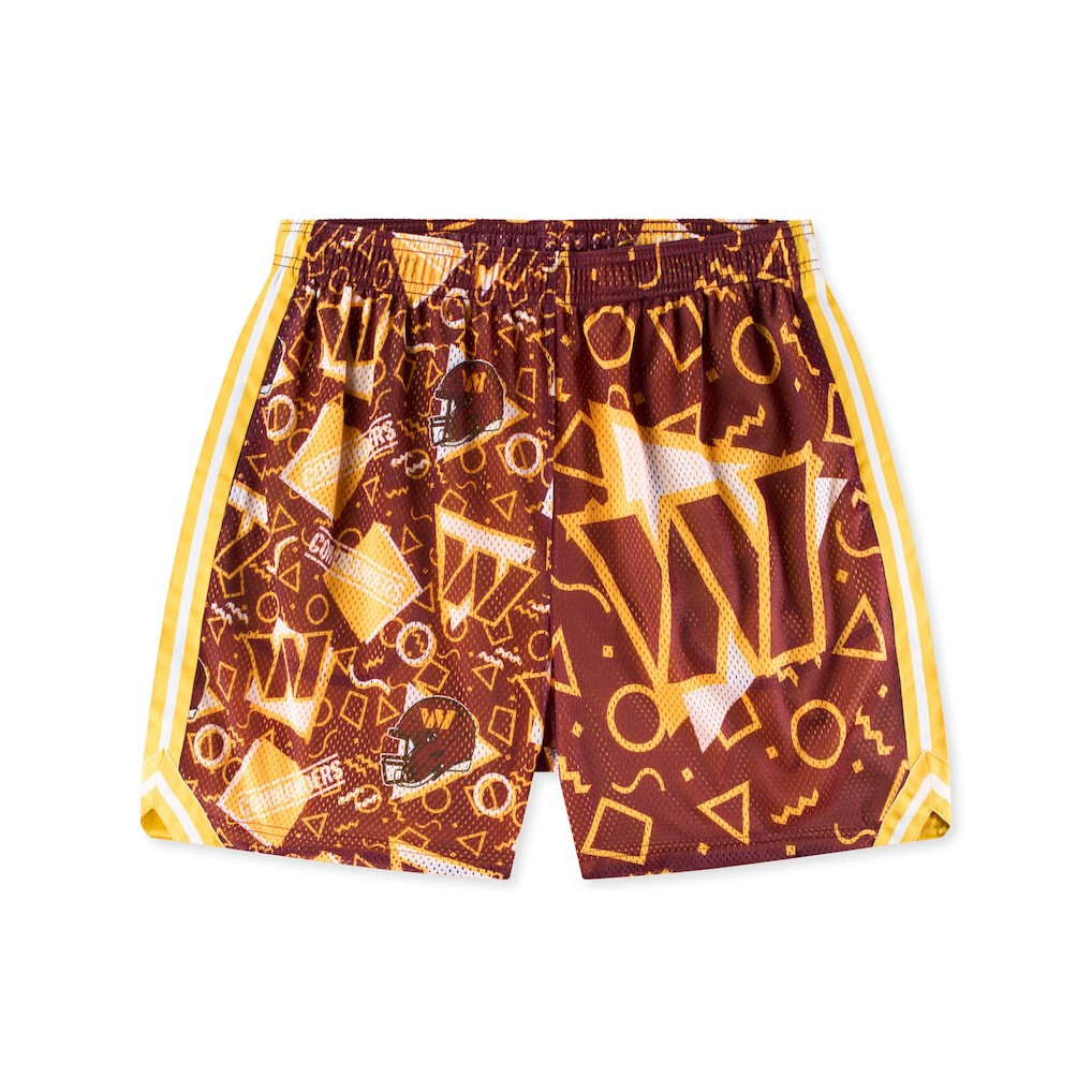 Washington Commanders Chubbies Mesh Shorts - Burgundy - NFL
