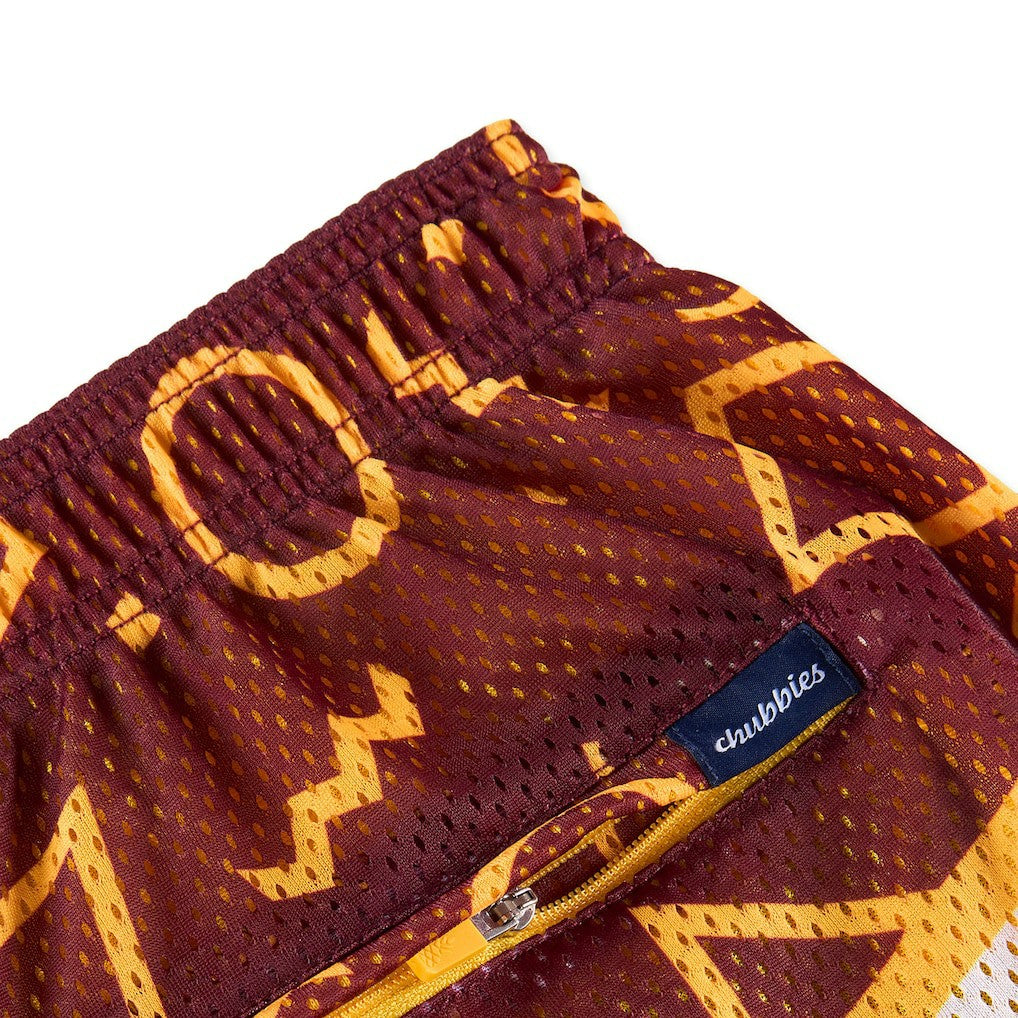 Washington Commanders Chubbies Mesh Shorts - Burgundy - NFL