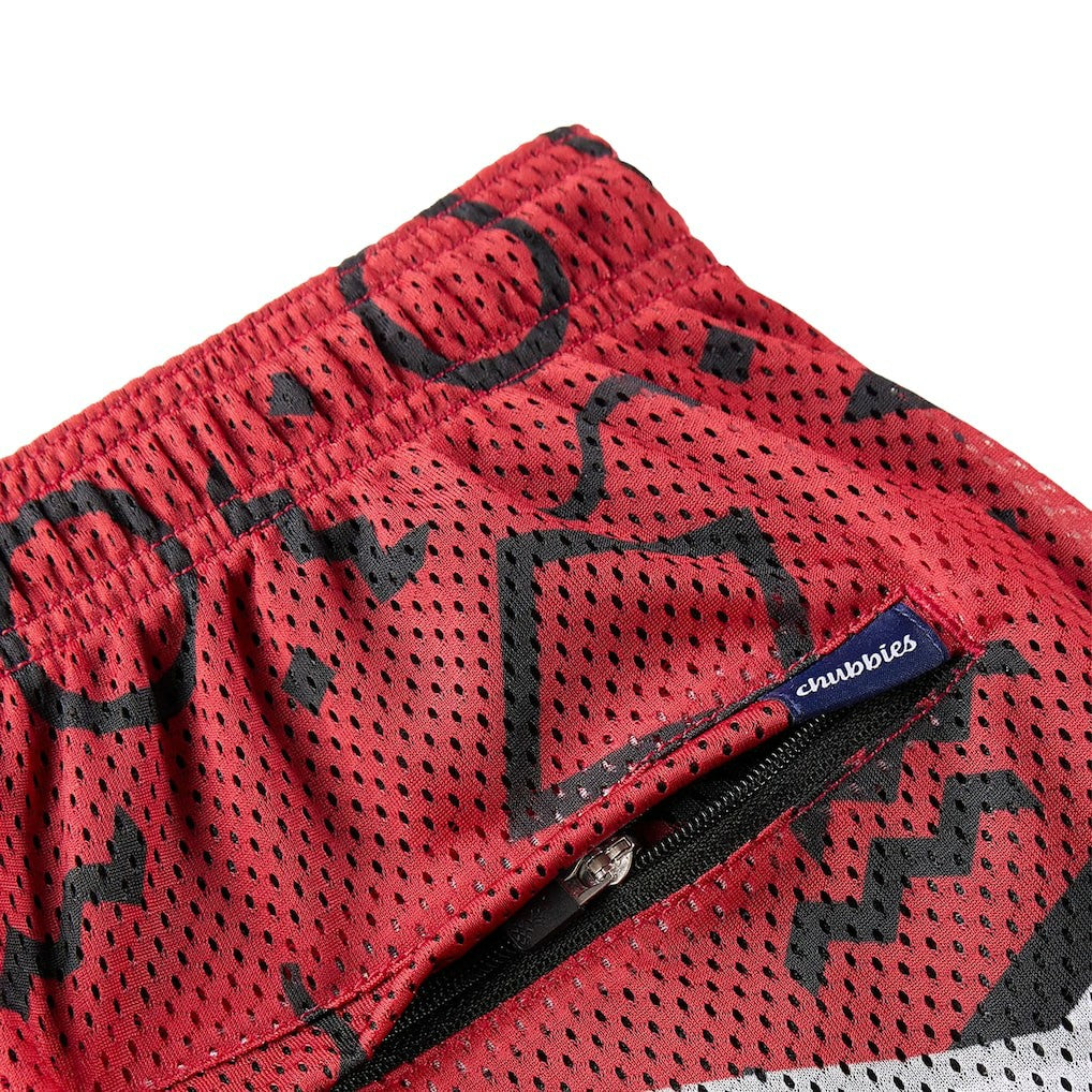 Atlanta Falcons Chubbies Mesh Shorts - Red - NFL