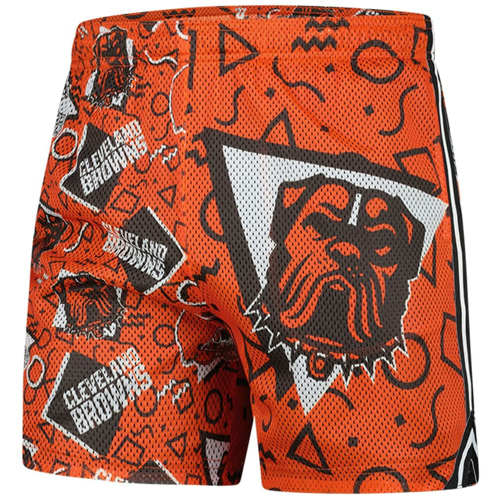 Cleveland Browns Chubbies Mesh Shorts - Orange - NFL