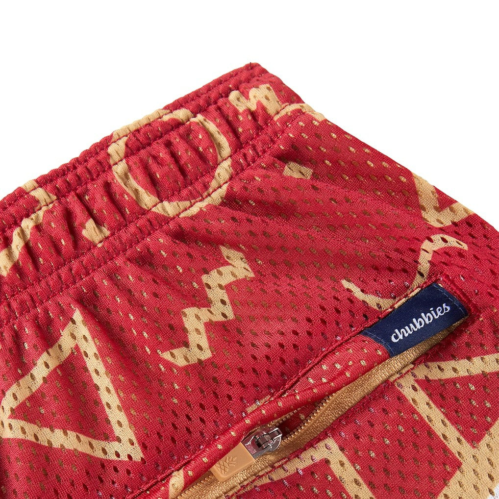 San Francisco 49ers Chubbies Mesh Shorts - Scarlet - NFL