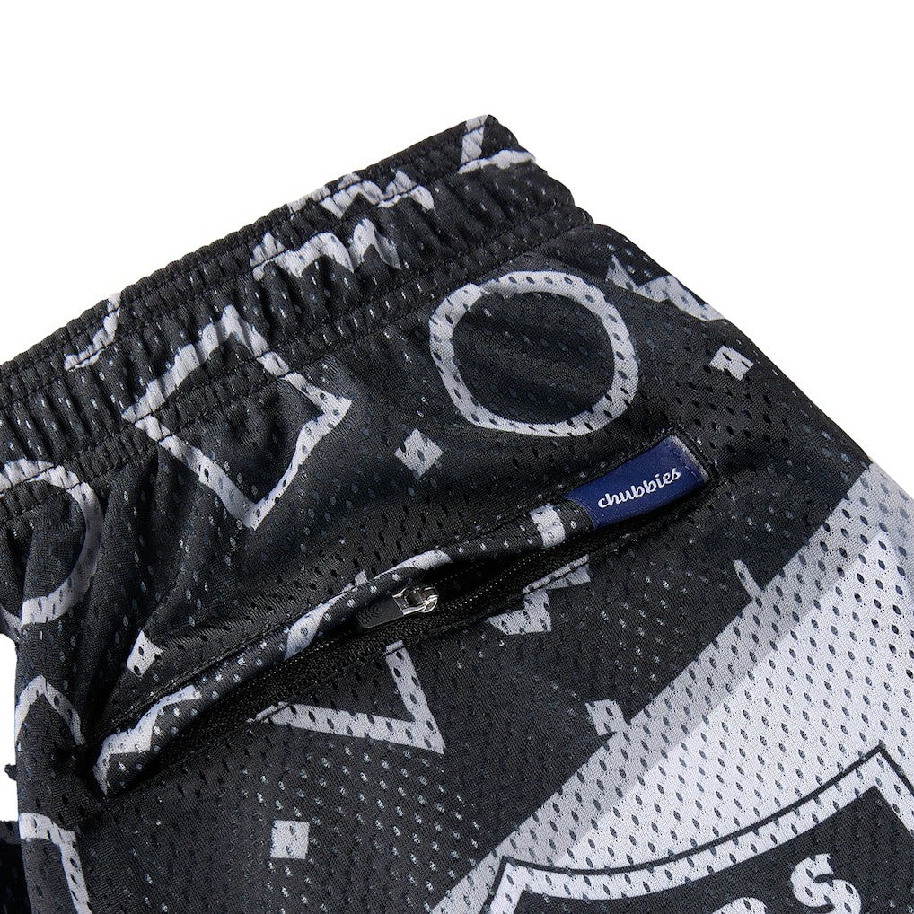 Las Vegas Raiders Chubbies Mesh Shorts - Black - NFL