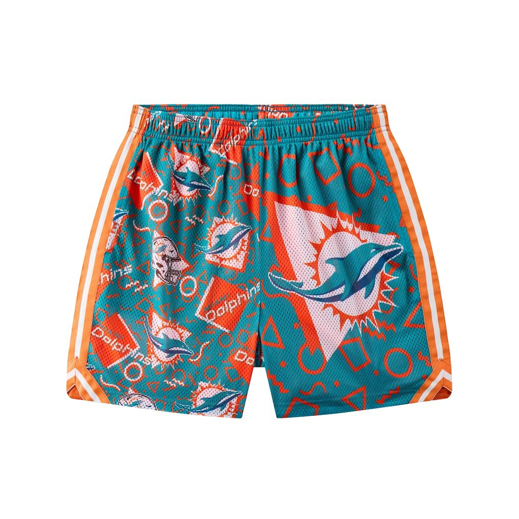 Miami Dolphins Chubbies Mesh Shorts - Teal - NFL