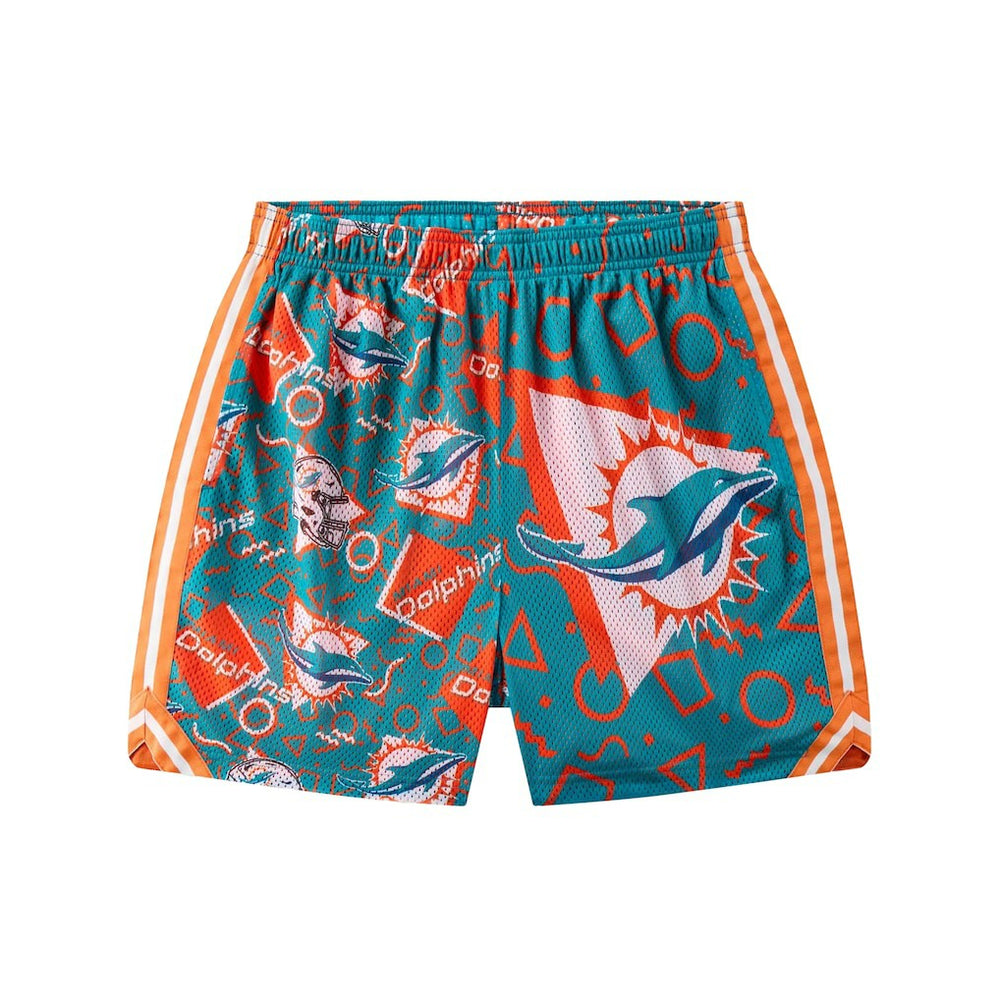Miami Dolphins Chubbies Mesh Shorts - Teal - NFL