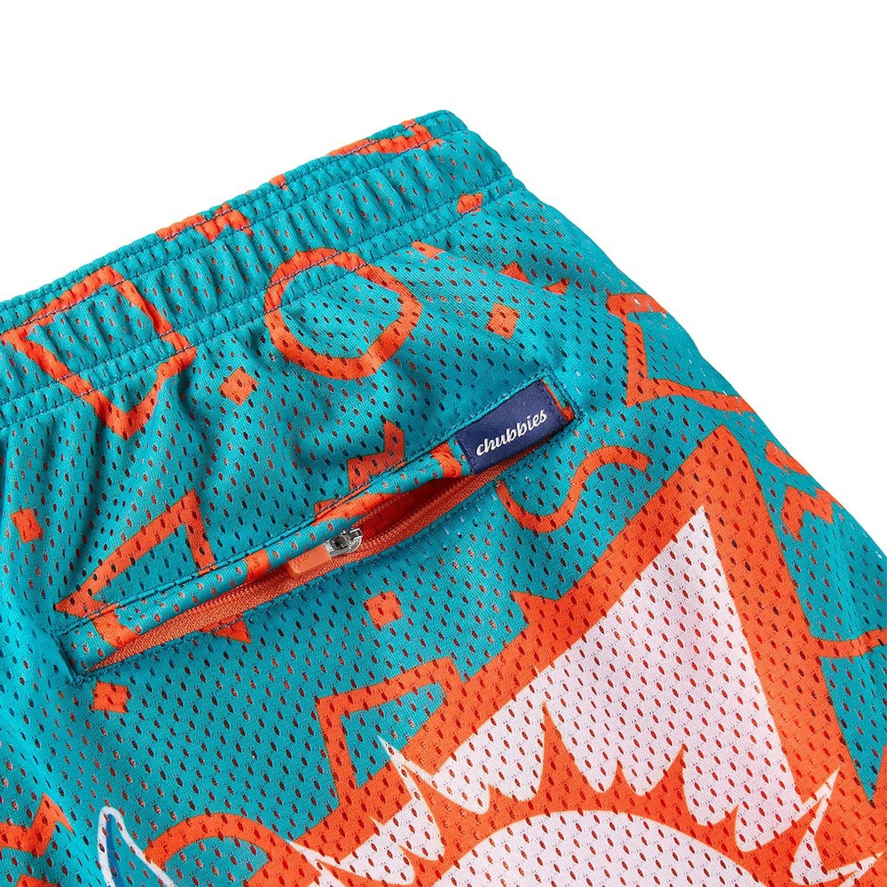 Miami Dolphins Chubbies Mesh Shorts - Teal - NFL