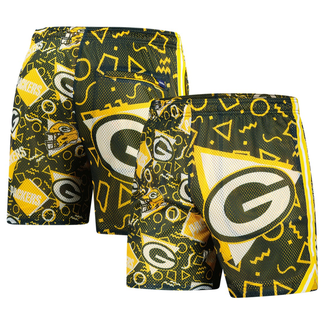 Green Bay Packers Chubbies Mesh Shorts - Green - NFL