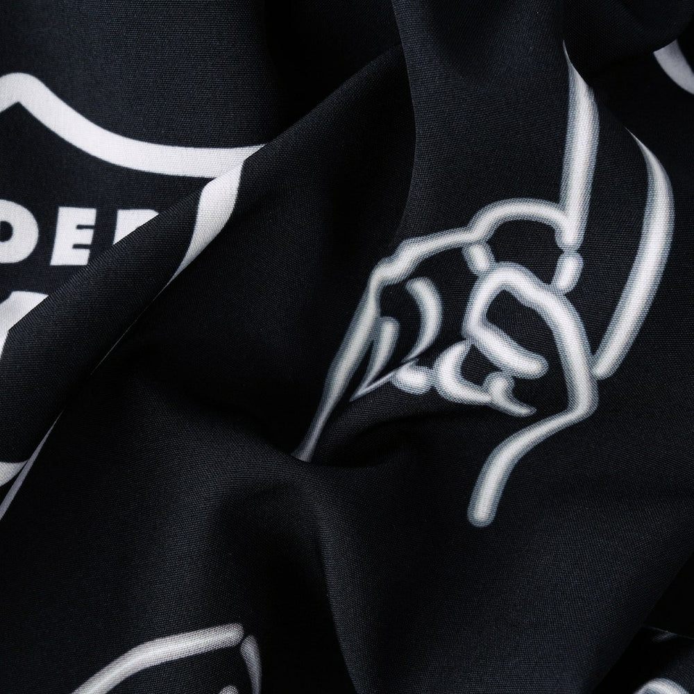 Las Vegas Raiders Chubbies The Neon 5.5" Classic Lined Swim Trunks - Black - NFL