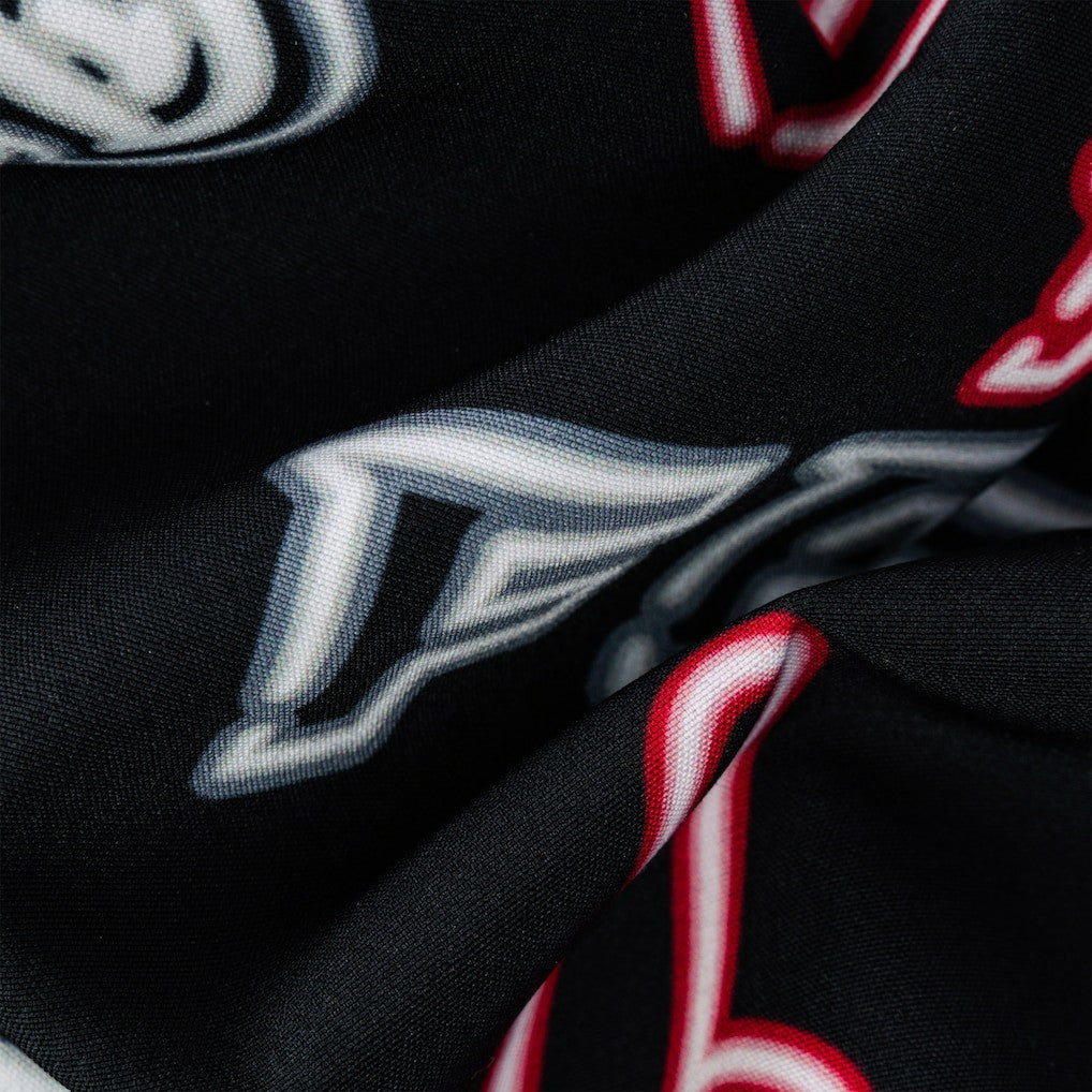 Atlanta Falcons Chubbies The Neon 5.5" Classic Lined Swim Trunks - Black - NFL