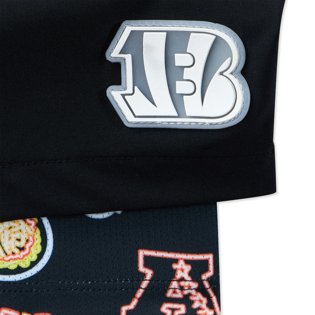 Cincinnati Bengals Chubbies 5.5" Classic Lined Swim Trunks - Black - NFL