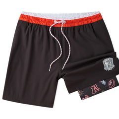 Cleveland Browns Chubbies 5.5" Classic Lined Swim Trunks - Brown - NFL