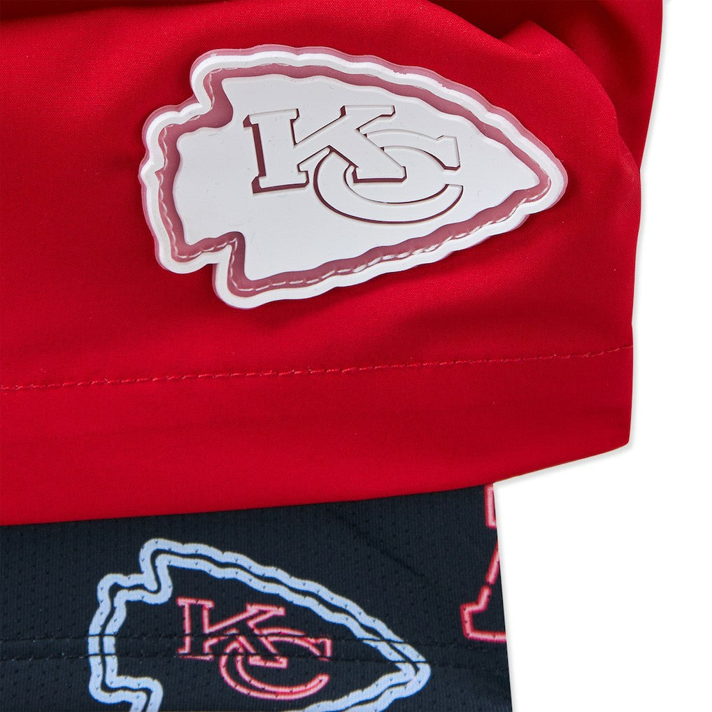 Kansas City Chiefs Chubbies 5.5" Classic Lined Swim Trunks - Red - NFL