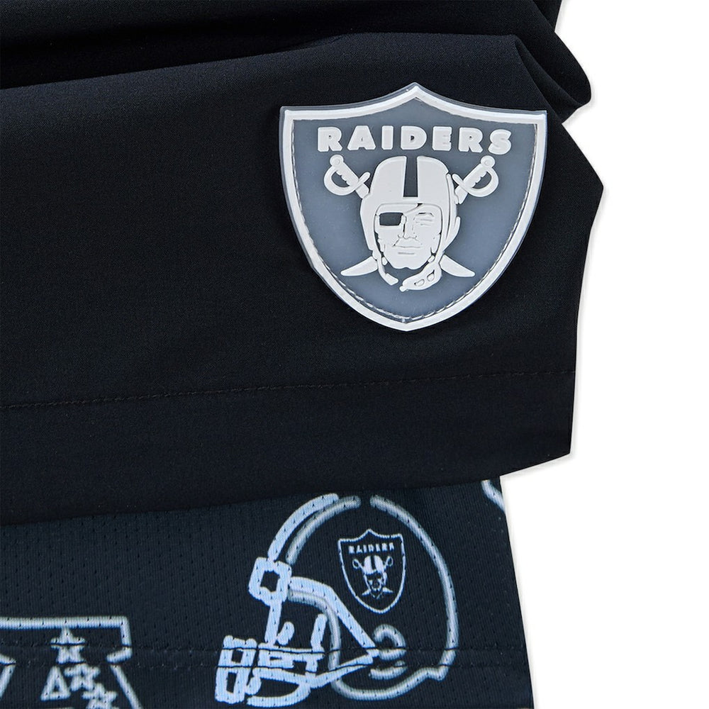 Las Vegas Raiders Chubbies 5.5" Classic Lined Swim Trunks - Black - NFL