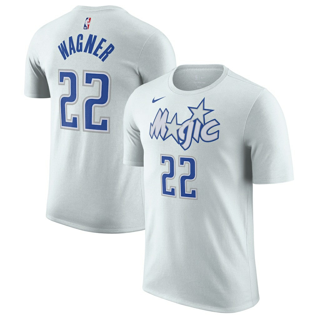 Nike Franz Wagner Orlando Magic Unisex 2025/26 City Edition Name & Number T-Shirt Silver