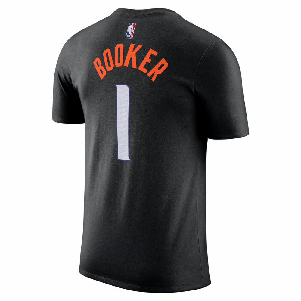 Nike Devin Booker Phoenix Suns Unisex 2025/26 City Edition Name & Number T-Shirt Black