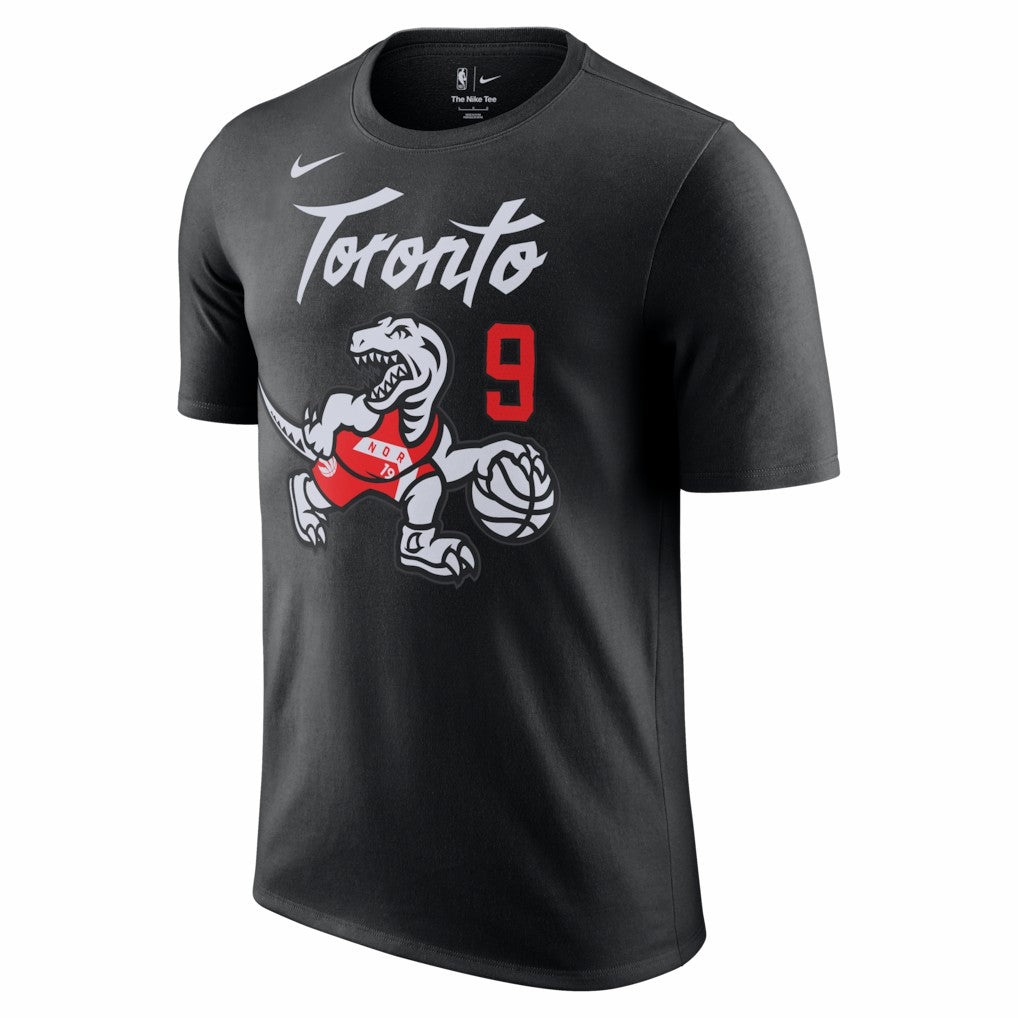 Nike RJ Barrett Toronto Raptors Unisex 2025/26 City Edition Name & Number T-Shirt Black