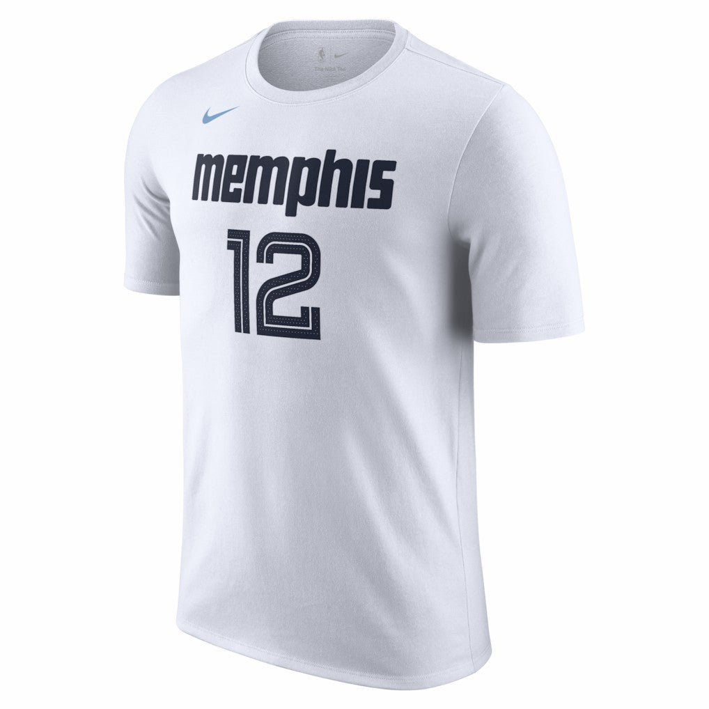 Nike Ja Morant Memphis Grizzlies Unisex 2025/26 City Edition Name & Number T-Shirt White