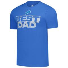 Detroit Lions Best Dad Father's Day T-Shirt - Blue - NFL