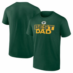 Green Bay Packers Best Dad Father's Day T-Shirt - Green - NFL