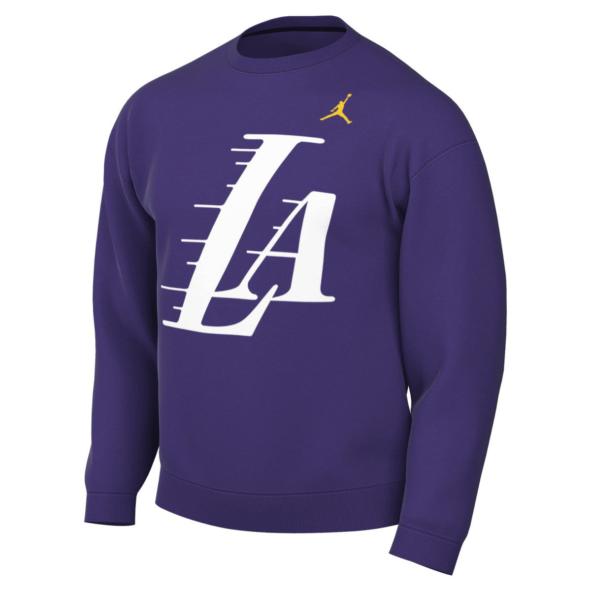 Los Angeles Lakers Jordan Brand Statement Edition Sweatshirt Purple