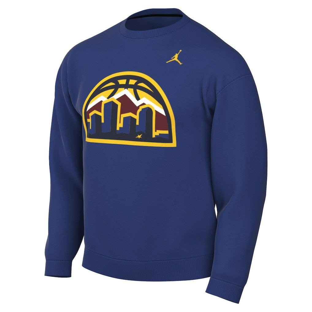 Denver Nuggets Jordan Brand Statement Edition Sweatshirt Blue